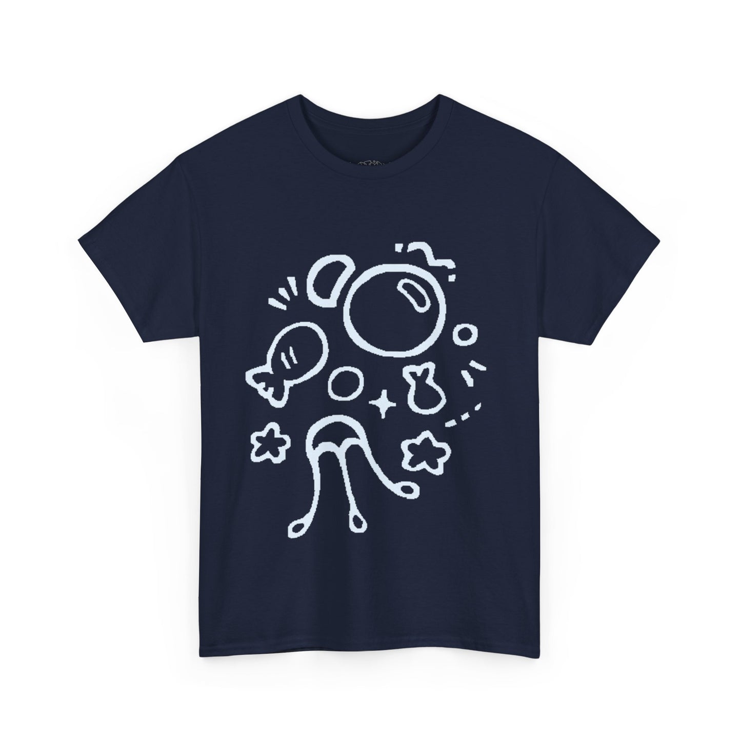 Minimalist Couple Design Unisex Heavy Cotton Tee - Perfect for Lovebirds and Casual Wear