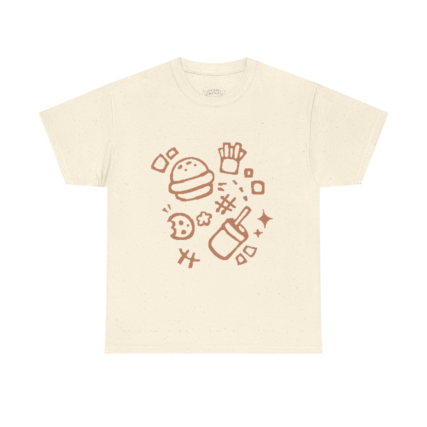 Minimalist Couple Design Unisex Heavy Cotton Tee - Perfect for Lovebirds and Casual Wear